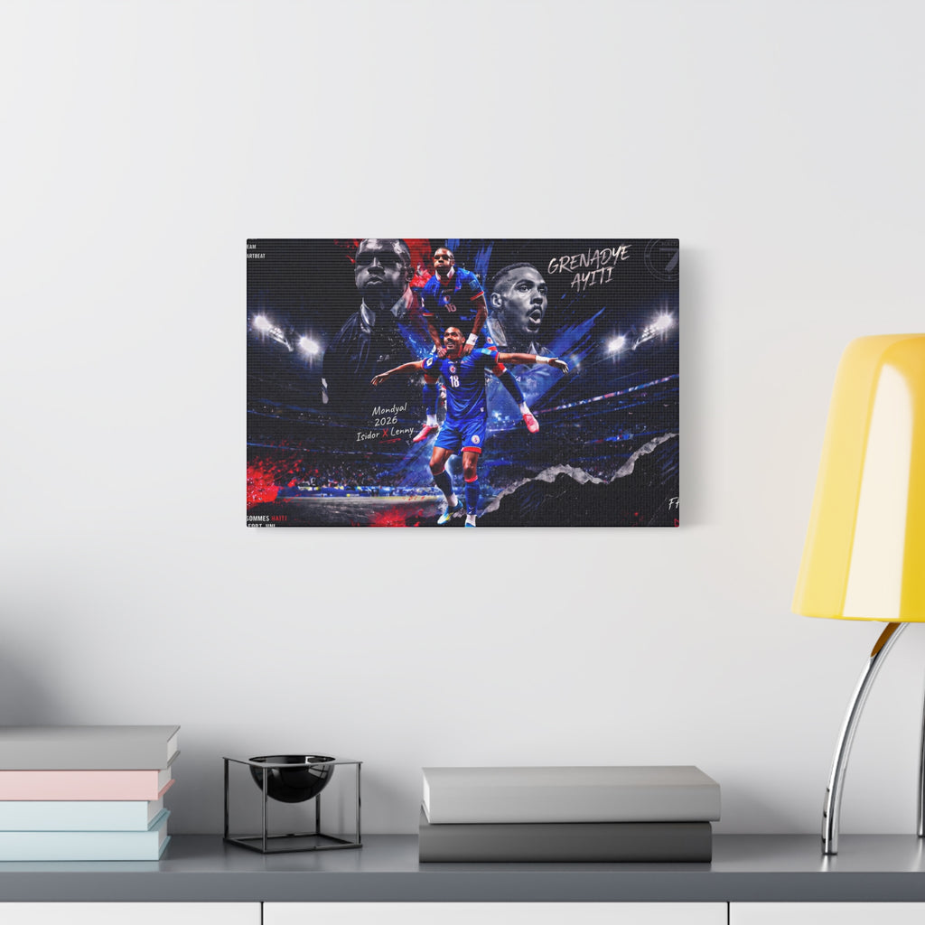 Haiti World Cup 2026 Canvas