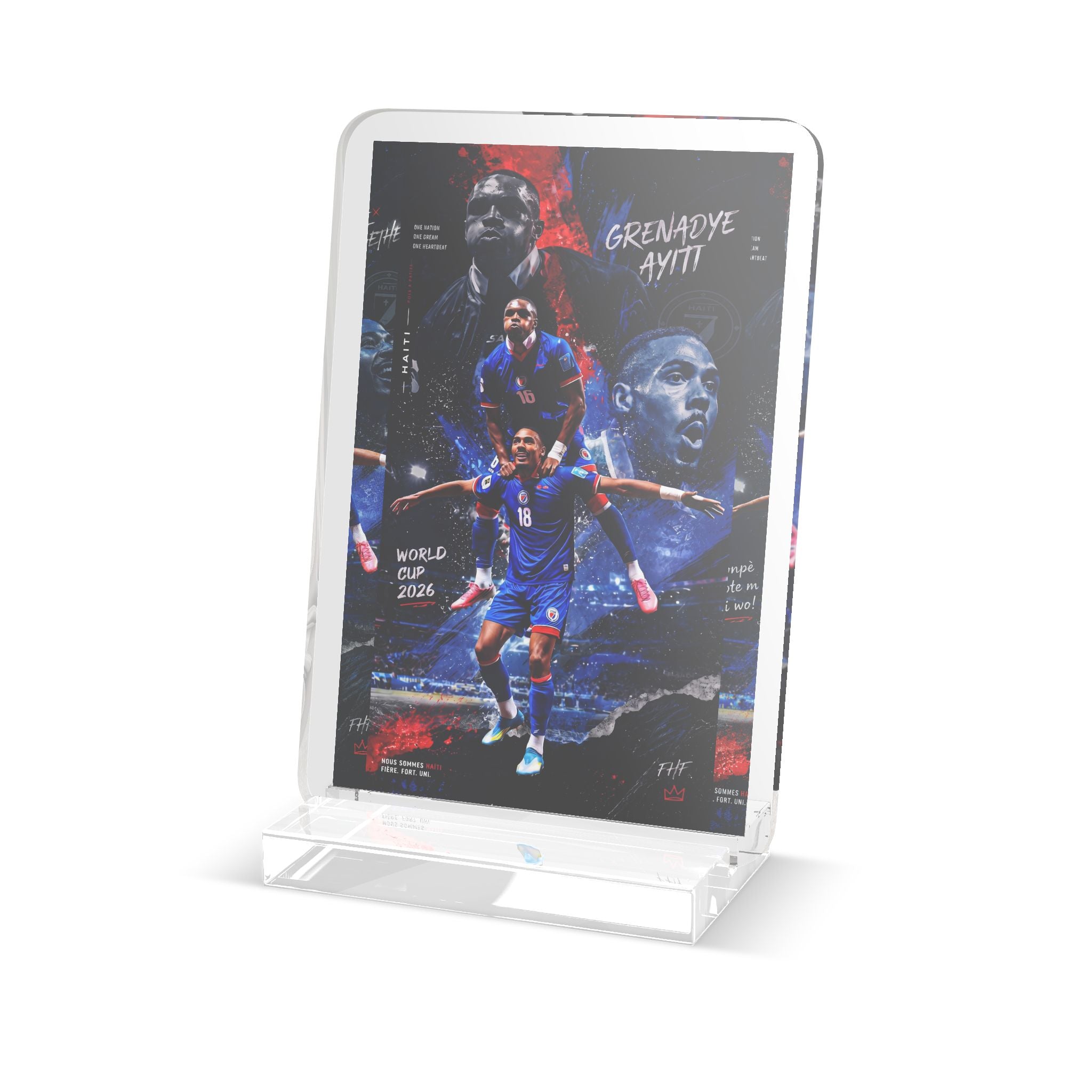 Haiti's WC 26 - Custom Cut Standee
