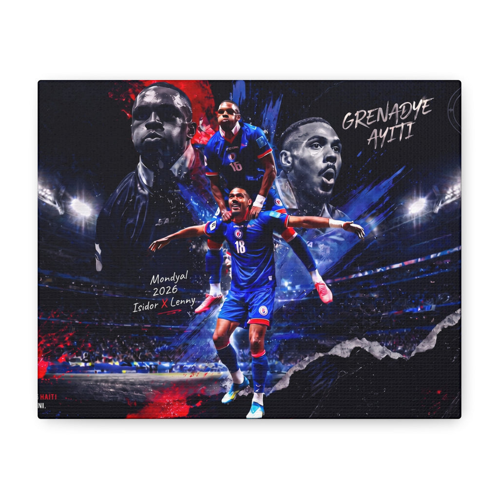 Haiti World Cup 2026 Canvas