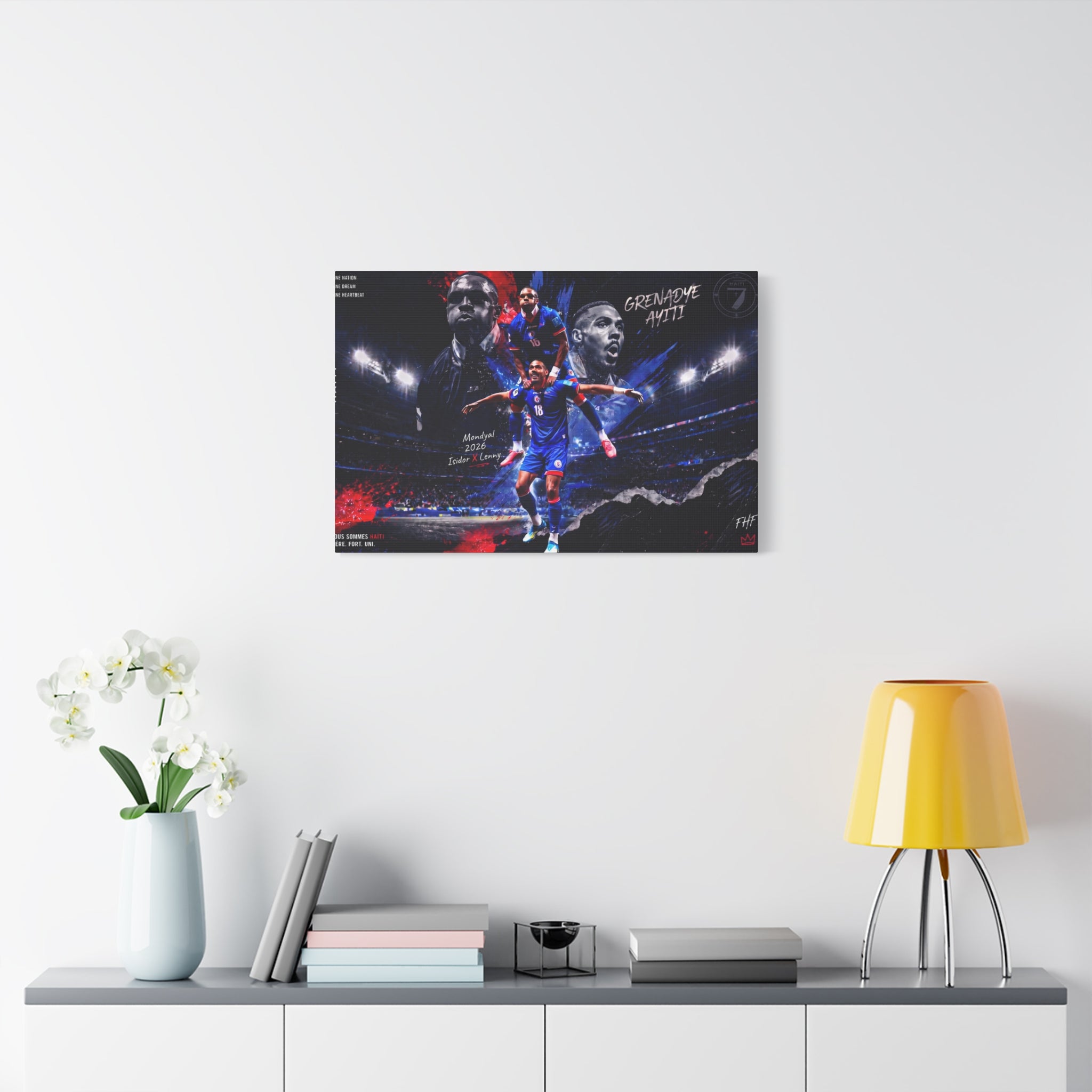 Haiti World Cup 2026 Canvas