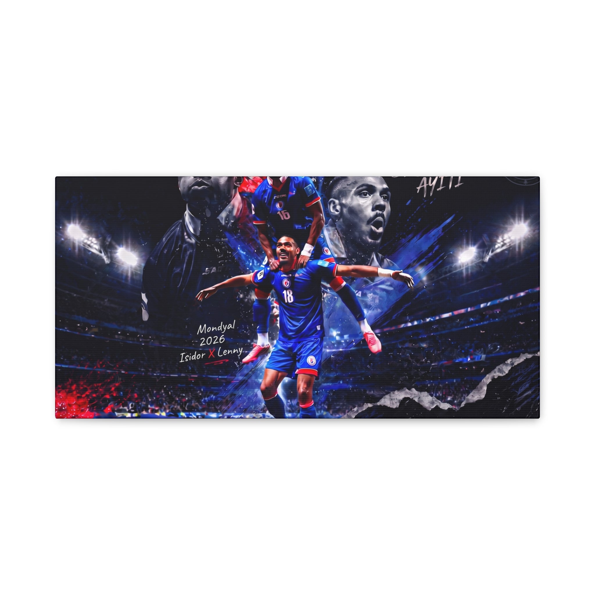 Haiti World Cup 2026 Canvas