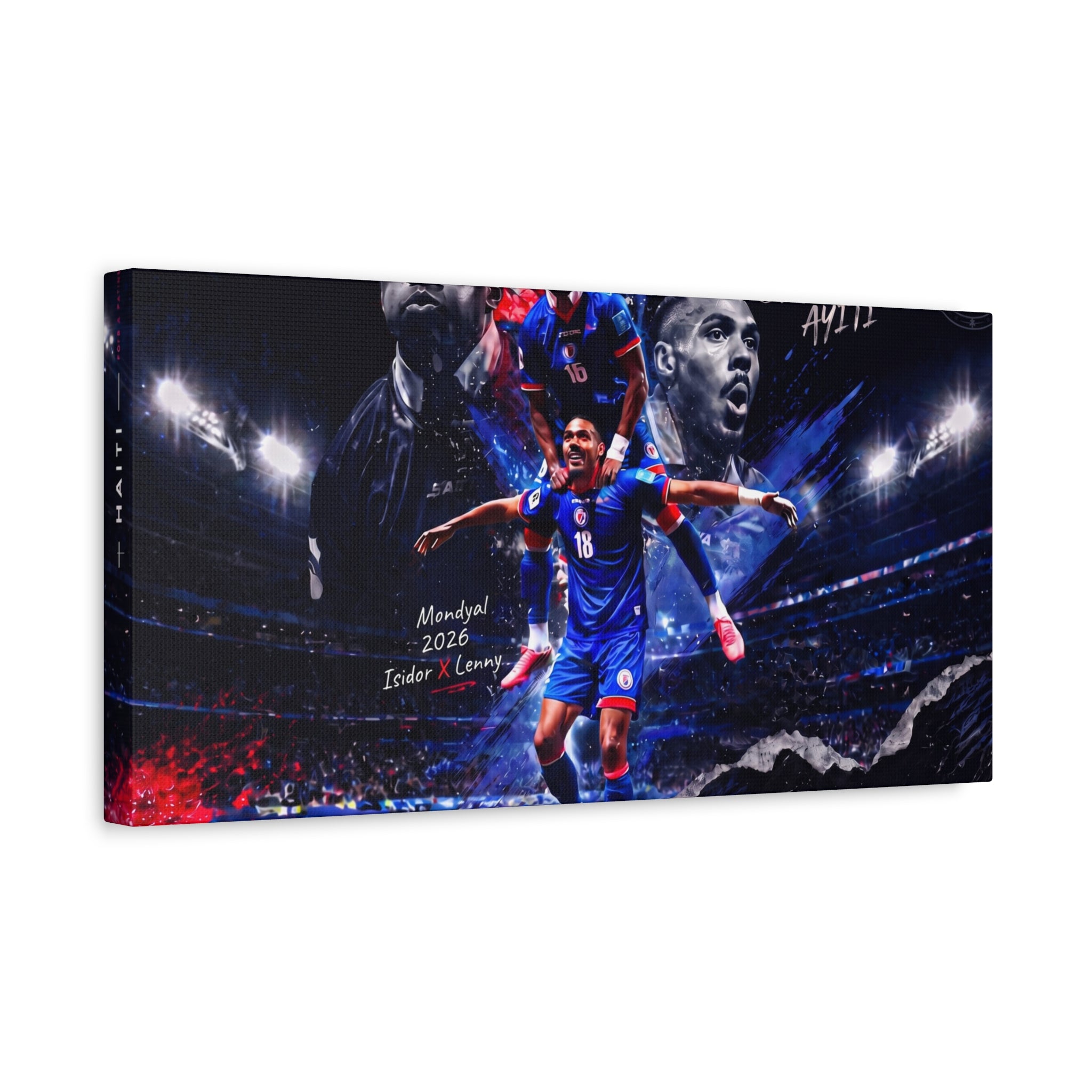 Haiti World Cup 2026 Canvas